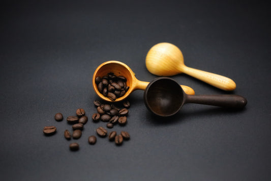 Handmade wooden spoon