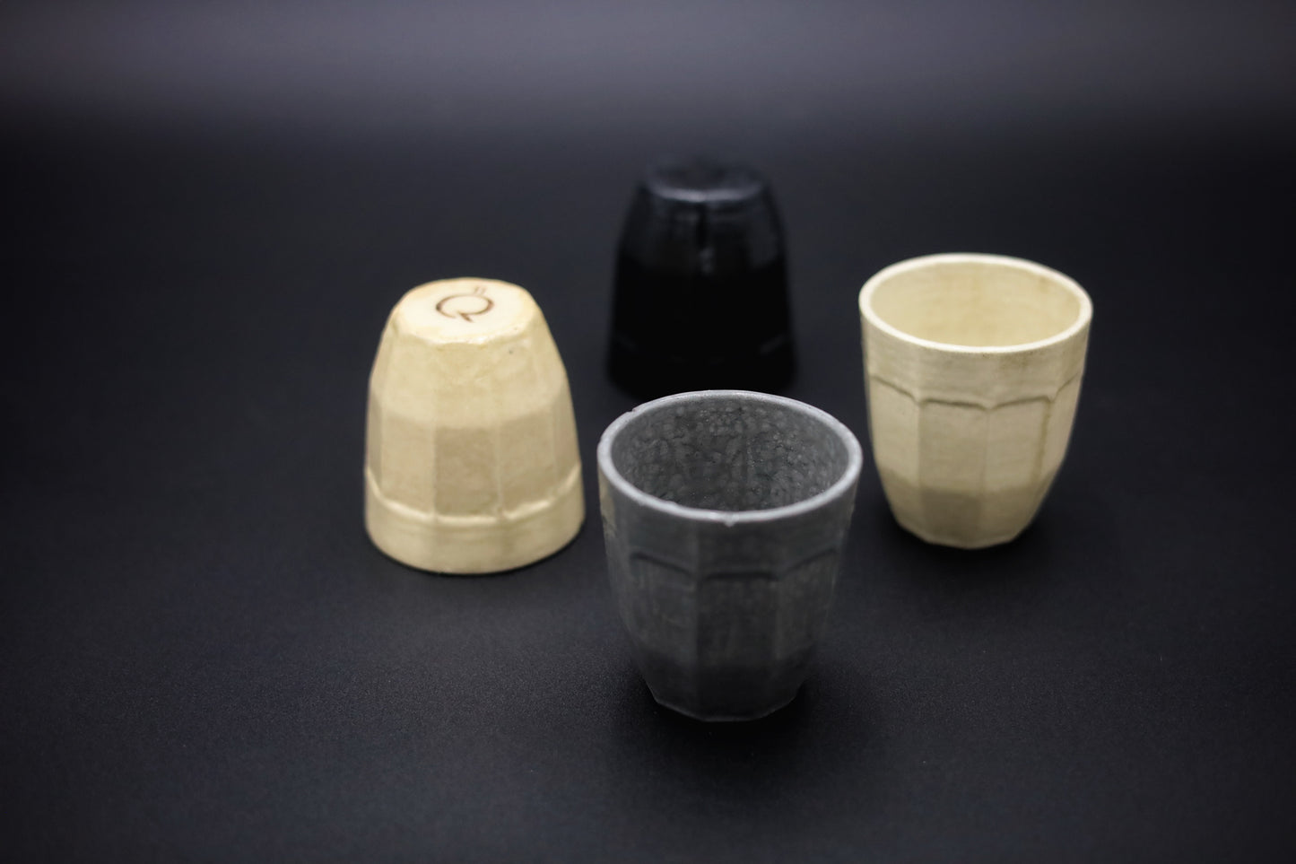 Handcrafted concrete espresso cup