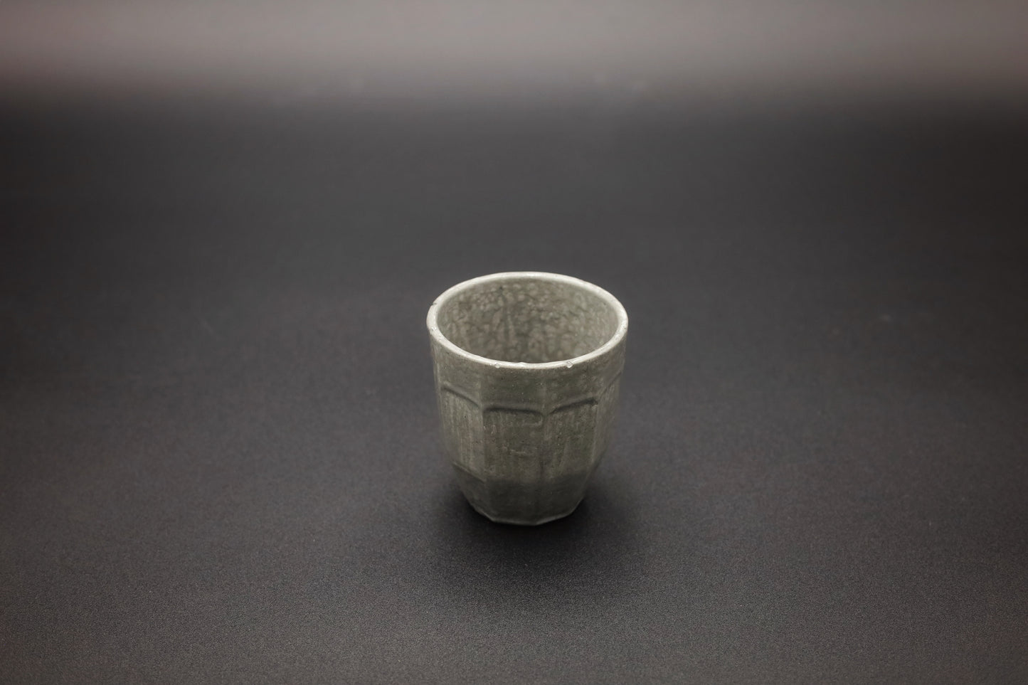 Handcrafted concrete espresso cup