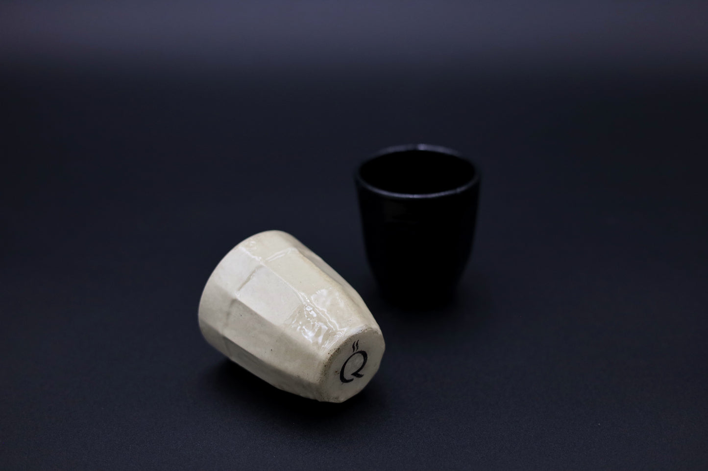 Handcrafted concrete espresso cup