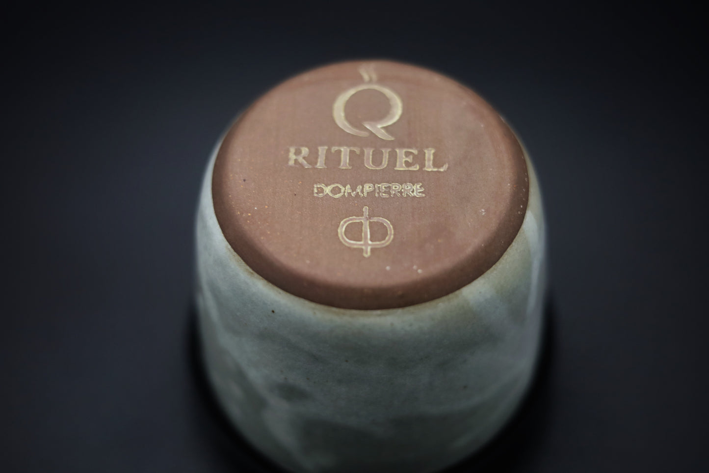 Handmade ceramic travel cup